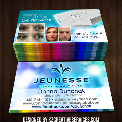 Jeunesse business cards style 9