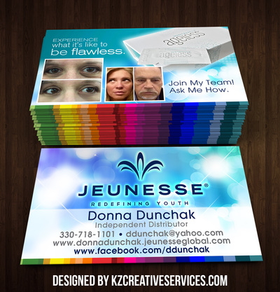 Jeunesse Business Cards style 9