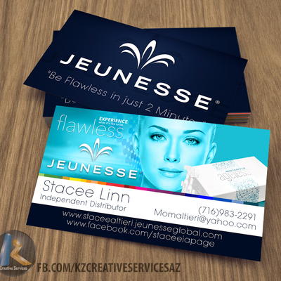 Jeunesse business cards style 10