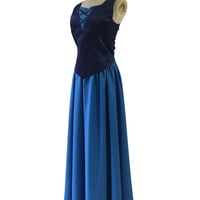 P189 Little Mermaid Aqua Custom gown Vanessa - Thumbnail 1