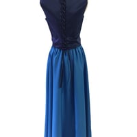 P189 Little Mermaid Aqua Custom gown Vanessa - Thumbnail 2