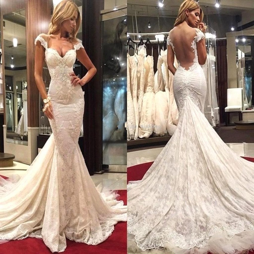 sweetheart sheath wedding dress