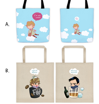 Criminal minds - Tote bags