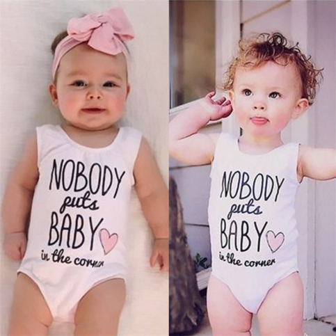 Nobody Puts Baby In The Corner Onesie