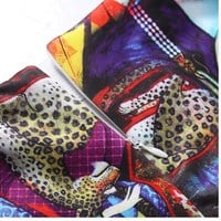 Printed Pencil Skirt - Thumbnail 2