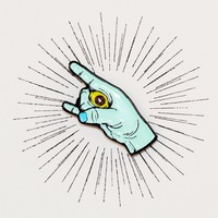 The Idle Hands Enamel Pin Set - Thumbnail 3