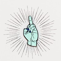 The Idle Hands Enamel Pin Set - Thumbnail 1