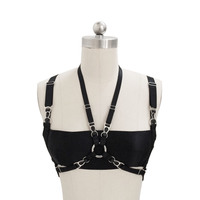 Fentai Bra ( Black + Silver ) - Thumbnail 1