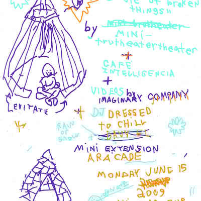 New play! hilarious attic show poster