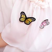 Butterfly Chiffon Blouse - Thumbnail 3