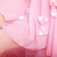 Bowknots Chiffon Pink Blouse - Thumbnail 3