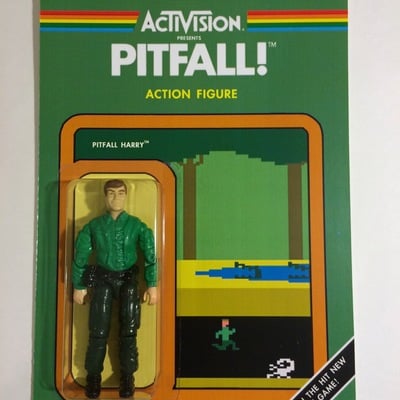 Custom atari pitfall figure (version 4)