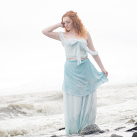 Aire Two Piece Gown  - Thumbnail 1