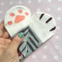 Cute Neko Cat Socks - Thumbnail 3