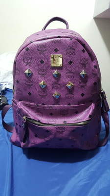 MCM STARK medium stud backpack