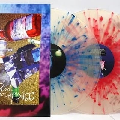 Slug † christ "god is under the porch where the dog died" ltd ed lp (limited to 100 each color).