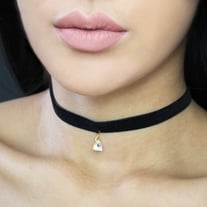 Mini Triangle Choker (Black)