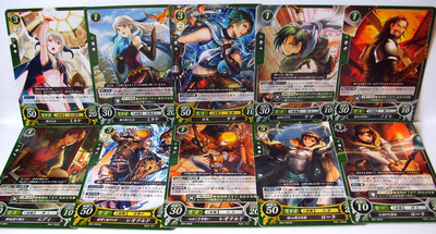Radiant Dawn Fire Emblem Cipher TCG cards (series 5)