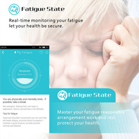 Bluetooth Fitness Wristband Heart Rate Blood Pressure Mood Monitor Sleep Tracker - Thumbnail 4