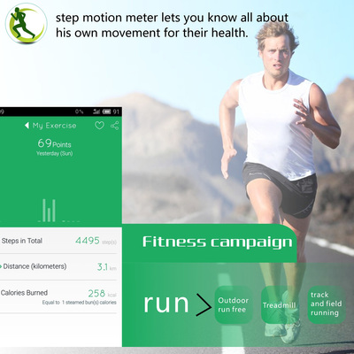 Bluetooth fitness wristband heart rate blood pressure mood monitor sleep tracker