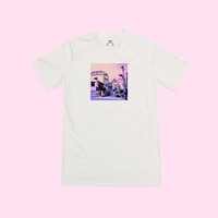VAPORWAVE TOKYO CITY ANIME TEE ( 2 COLORS ) - Thumbnail 1