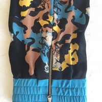 PRABAL GURUNG Silk Ankle Zip Pants - Thumbnail 4