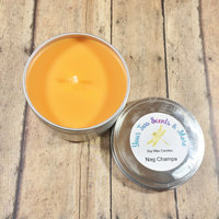 Nag Champa Scented Soy Candles, Homemade Candles, Meditation Candle, Yoga Candle, 8 Oz Candle Tins, Natural Soy Candles, Vegan Candles - Thumbnail 1