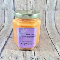 Homemade Candles, Nag Champa Scented Soy Candles, Nag Champa Incense, Meditation Candle, Yoga Candle, Natural Soy Candle, 6 Oz Jar Candles - Thumbnail 1