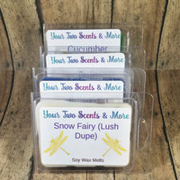 Peaches & Cream Wax Tarts, Soy Melts, Wax Cubes, Candle, Melts, Scented Wax Cubes, Soy Wax Melts, Scented Wax Melts, 3.5 Oz Wax Melts - Thumbnail 1