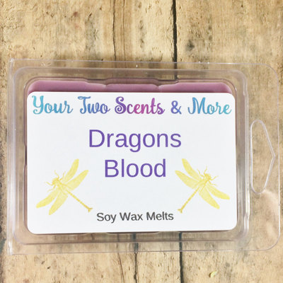 Dragons blood candle melts, scented wax cubes, soy wax melts, scented wax melts, wax tarts, soy melts, natural soy candle, 3.5 oz melts