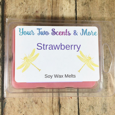 Wax melts, soy wax tarts, natural wax melts, strawberry scented wax melts, candle melts, wax warmer, 3.5 oz wax melts, wax cubes
