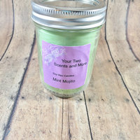 Mint Mojito Mason Jar Candle, 8 Oz Candle, Scented Soy Candle, Mint Candle, Soy Wax Candle, Natural Soy Candle, Vegan Candle, Eco Friendly - Thumbnail 2