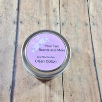 Clean Cotton Natural Soy Candle, Soy Wax Candle, Vegan Candle, Eco Friendly Candle, Scented Soy Candle, Handmade Candle, 4 Oz Candle Tin - Thumbnail 2