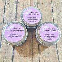 Clean Cotton Natural Soy Candle, Soy Wax Candle, Vegan Candle, Eco Friendly Candle, Scented Soy Candle, Handmade Candle, 4 Oz Candle Tin - Thumbnail 3