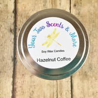 Hazelnut Coffee Soy Wax Candle, Natural Soy Candle, Vegan Candle, Scented Soy Candle, Handmade Candle, Travel Tins, 6 Oz Candle Tins - Thumbnail 2