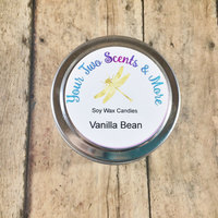 Vanilla Bean Natural Soy Candle, Soy Wax Candle, Scented Soy Candle, Handmade Candle, 4 Oz Candle Tin, Vegan Candle, Eco Friendly Candle - Thumbnail 2