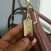 COACH Brown Pebbled Leather Madison Phoebe Shoulder Bag Purse F1376-26224 hobo - Thumbnail 3