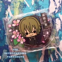 Hakuouki Acrylic Badge - Saito Hajime / Okita Souji / Hijikata Toshizo / Harada Sanosuke / Kazama Chikage / Nagakura Shinpachi /  Yamazaki Susumu - - Thumbnail 1