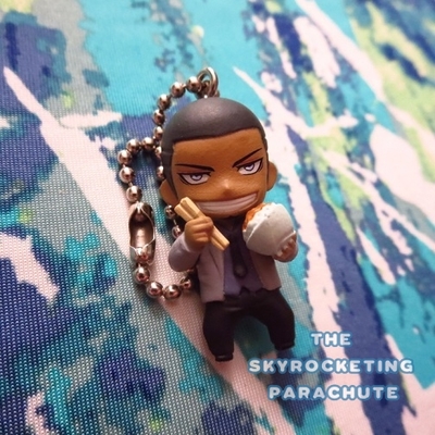 Kuroko no basuke - off shot ed 3 keychain swing - nijimura shuuzou / haizaki shougo / hanamiya makoto / akashi seijuurou / mayuzumi chihiro - 