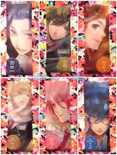 Starry☆Sky Clear Poster - Nanami Kanata / Tomoe You / Kinose Azusa / Amaha Tsubasa / Shiranui Kazuki / Hoshizuki Kotarou /  Aozora Hayato /  Suzuya -