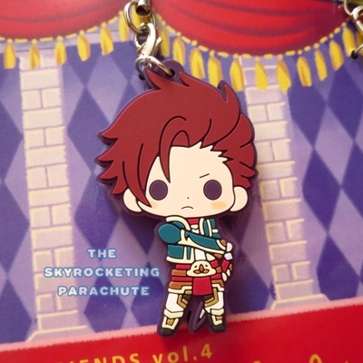 Tales of the abyss / vesperia / graces / symphonia - rubber strap - luke fon fabre / yuri lowell / asbel lhant / zelos wilder / asch - 