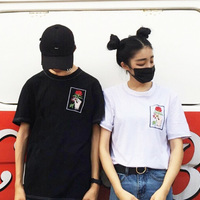 TAKE MY ROSE TEE ( BLACK / WHITE ) - Thumbnail 3