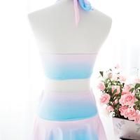 Gradient Mermaid Shells Swimwear Bikini - Thumbnail 2