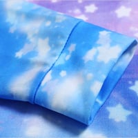 Harajuku gradient tie-Star long-sleeved sweater - Thumbnail 1