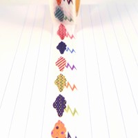 Colorful Thundercloud Washi  - Thumbnail 1