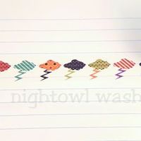 Colorful Thundercloud Washi  - Thumbnail 2