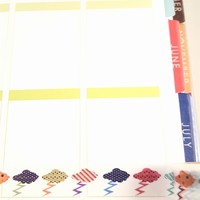 Colorful Thundercloud Washi  - Thumbnail 3