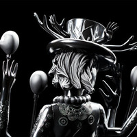 Kidrobot Black - Blueberry - by Yury Ustshinau - Thumbnail 1