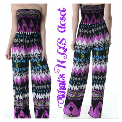 Purple halter Jumpsuit 