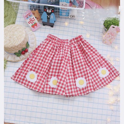 Girls fashion poached eggs skirt